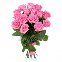 Букет из 15 розовых роз | Аква (укр)