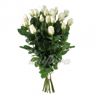 Букет из 19 белых роз | Акито (укр)